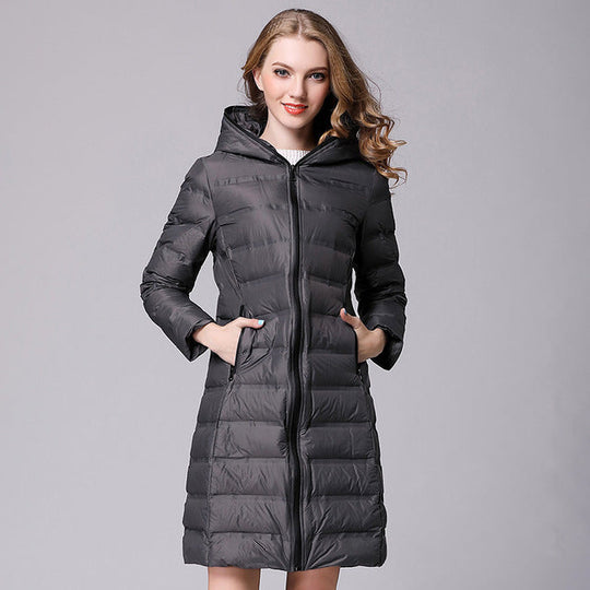 EB | Elegante Leichtigkeit" nahtloser langer Mantel