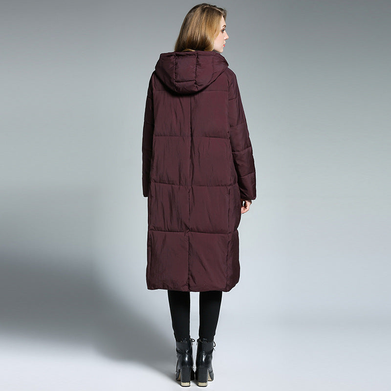 EB | Lange Pufferjacke mit Kapuze Isolierter Komfort Stilvoll und Praktisch