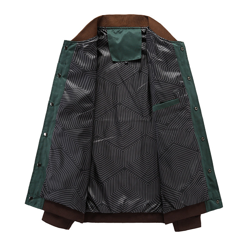 EB | Leichte Herren Bomber Übergangsjacke im Vintage-Look