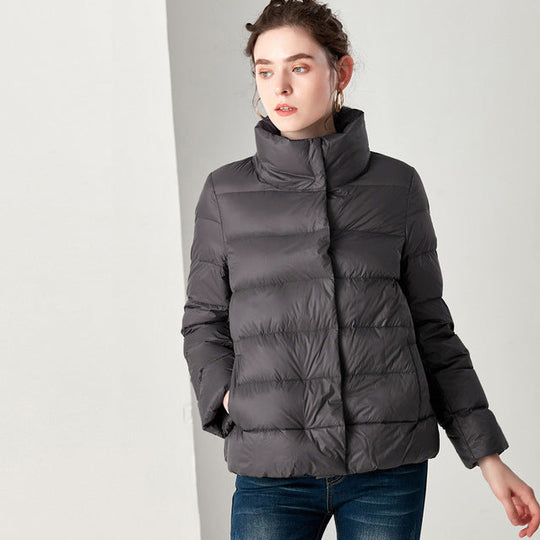 EB | Elegante Feder Ultra Light Daunenjacke Plus