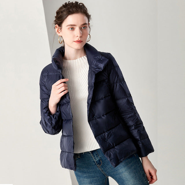 EB | Plume Elegant - Ultra leichte Daunen Plus Daunenjacke