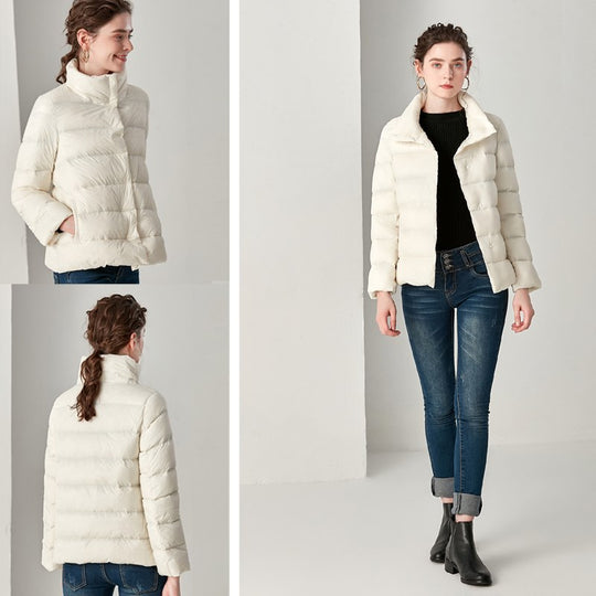 EB | Plume Elegant - Ultra leichte Daunen Plus Daunenjacke