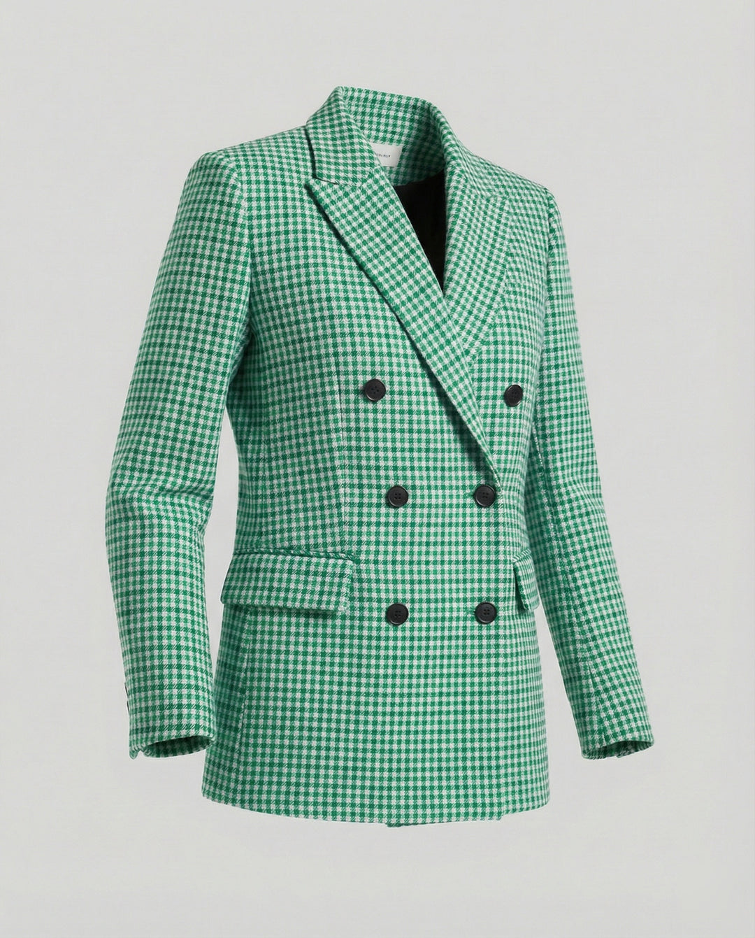 EB | Kariertes Doppelbreasted Blazer