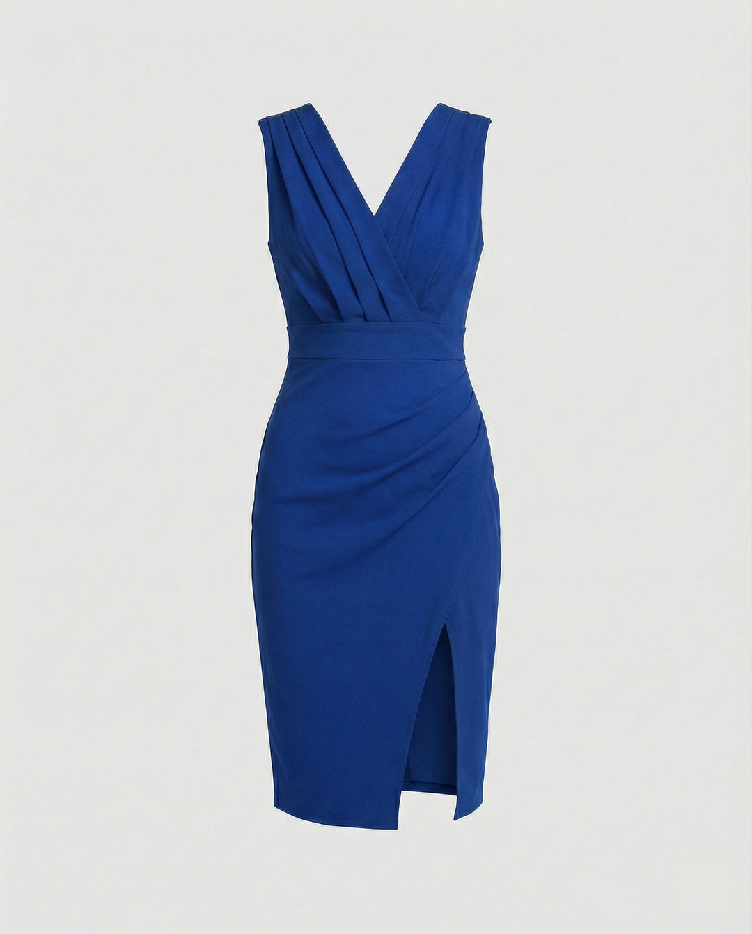 EB | Ärmelloses Kleid mit Hoher Taille