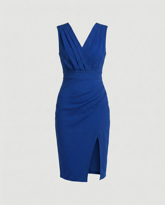 EB | Ärmelloses Kleid mit Hoher Taille