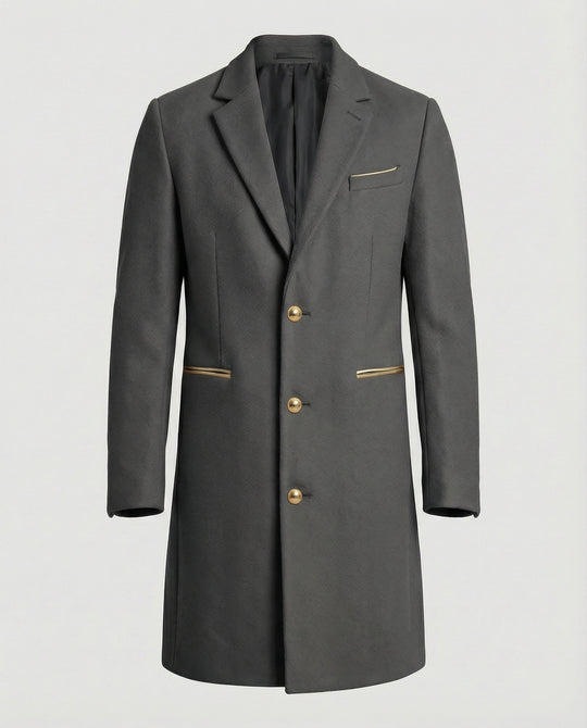 EB | Eleganter Wolltrenchcoat für Männer