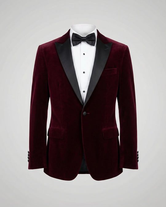 EB | Herren Sommerjacke mit Schmaler Passform und Kontrastierendem Revers