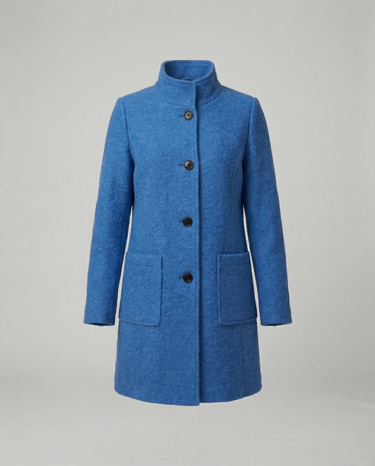 EB | Elegante Jacke Aus Wollmischung Wolle Warm, Stilvoll