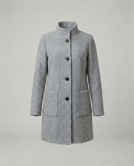 EB | Elegante Jacke Aus Wollmischung Wolle Warm, Stilvoll