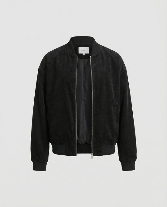 Damen Cordjacke mit Stehkragen