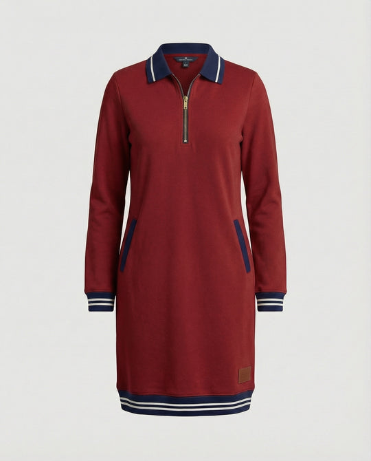 EB | Kleid mit Reißverschluss und Reverskragen