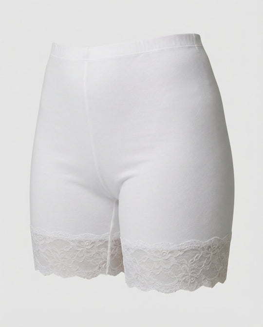 Damen Spitzen-Höschen mit dekorativem Saum EB