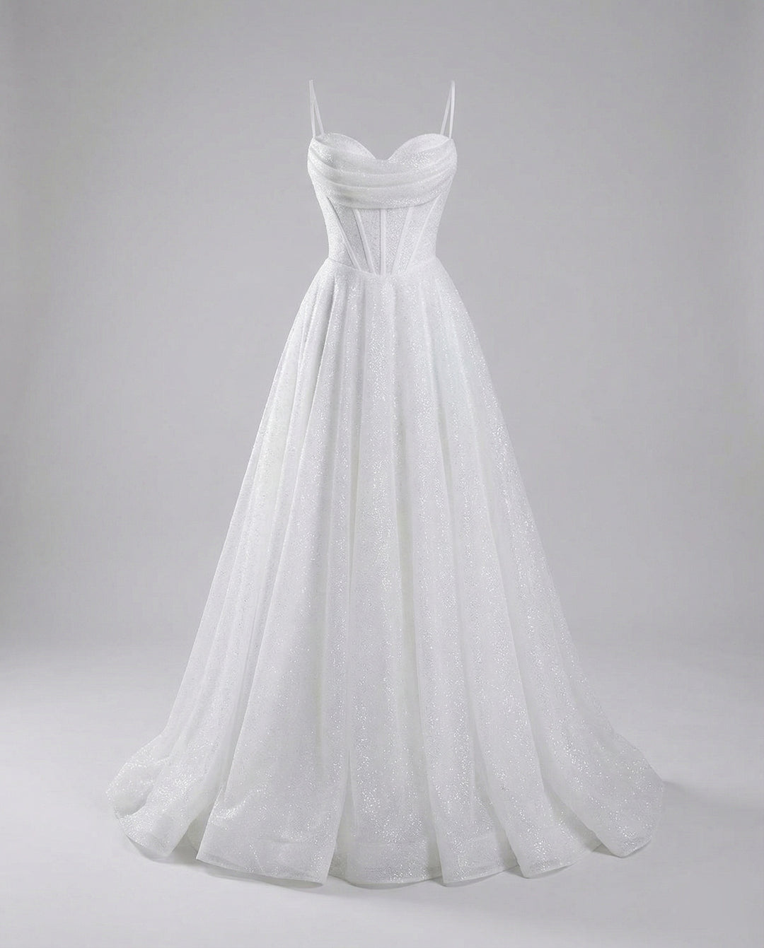 EB | Glitter Ballkleid mit Schnürung
