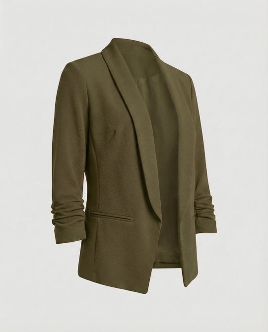 EBMode – Stilvoller Blazer Mit Offener Vorderseite