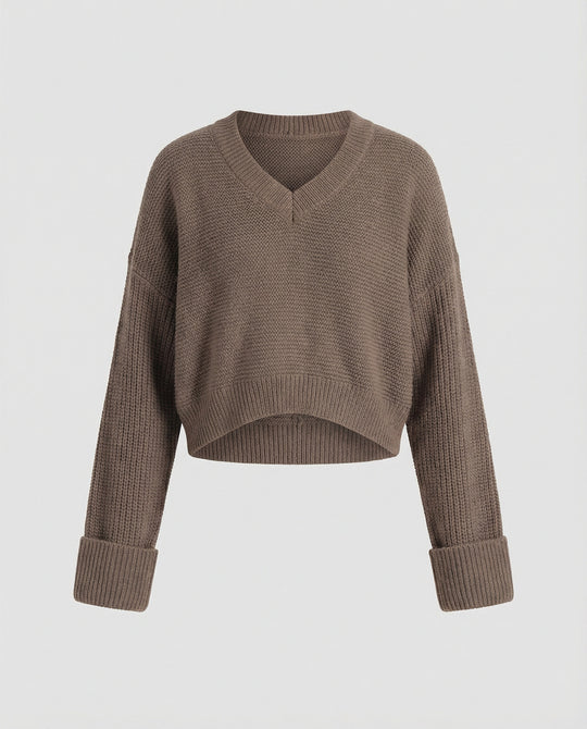 EB | V-Ausschnitt Pullover für Damen