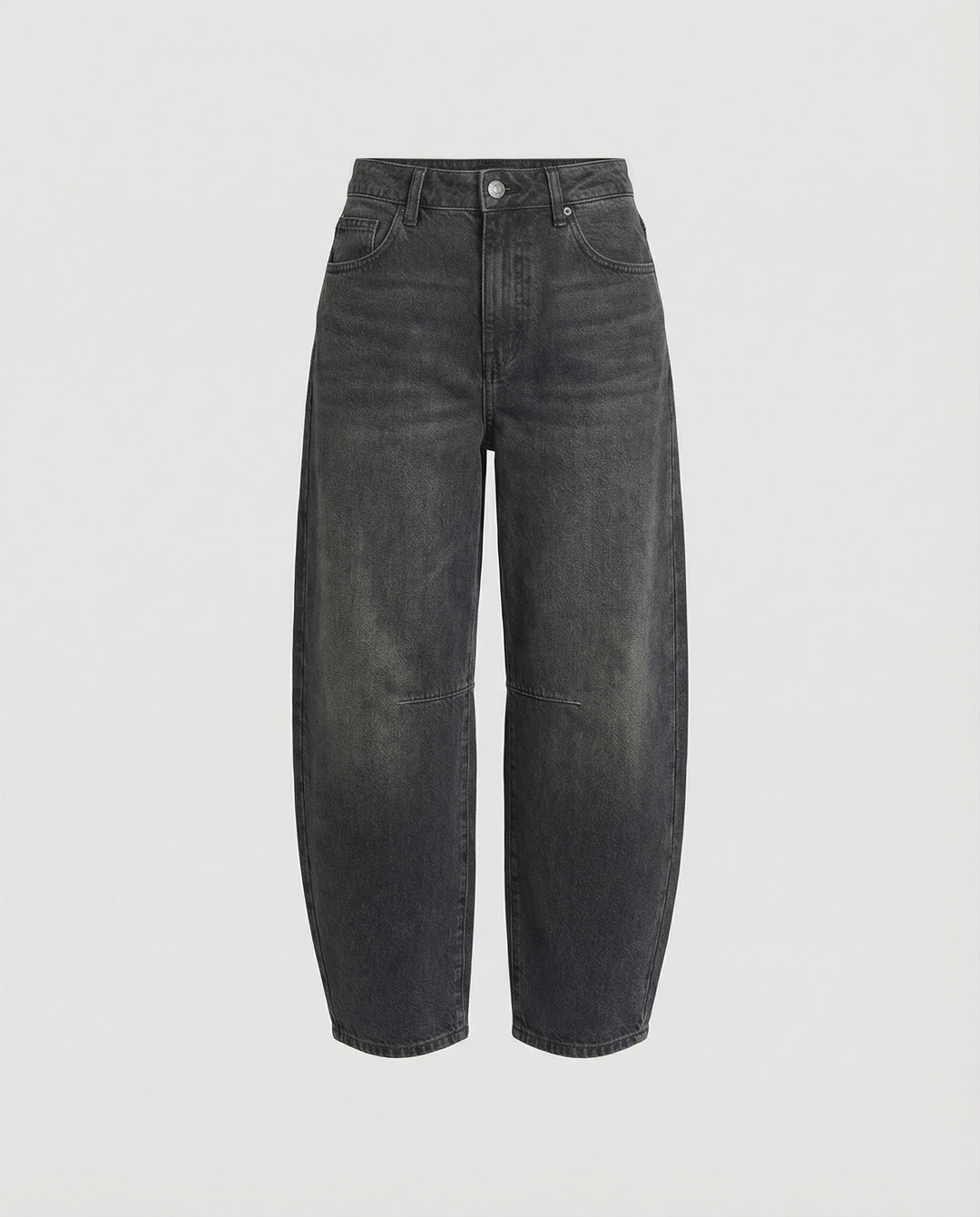 EB | Mid Rise Barrel Jeans für Damen