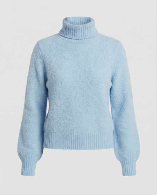 EB | Lässiger Angora-Strickpullover für Frauen