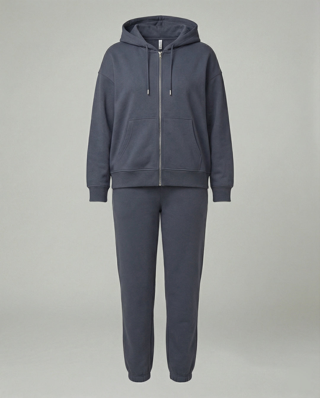 Damen Fleece Jogginganzug mit Kapuze EB