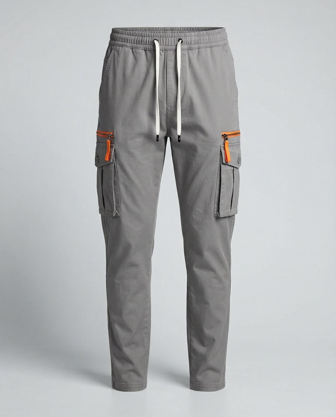 Herren cargo Hose mit innovativen Taschen und elastischem Bund Hedi-Mode