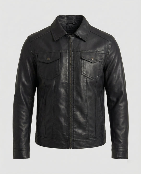 EB | Exklusive Herren-Lederjacke in Premium-Qualität
