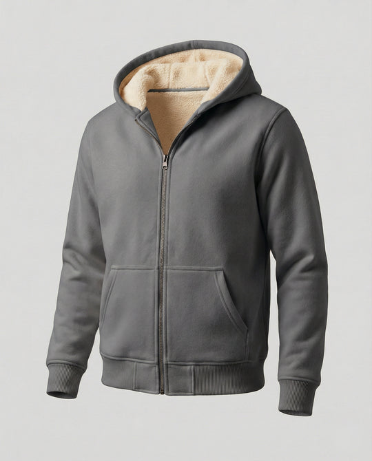 EB | Warmer Fleecegefütterter Winterhoodie für Herren