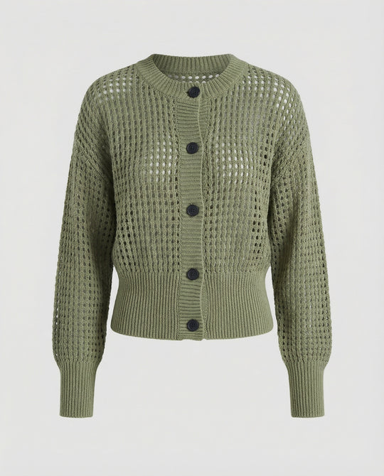 Damen luftiger Strickcardigan EB