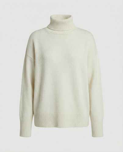 Damen kuscheliger Rollkragenpullover EB