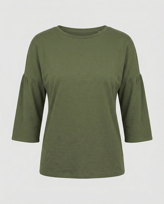 Damen Lässiges Oversized Shirt aus atmungsaktivem Material EB