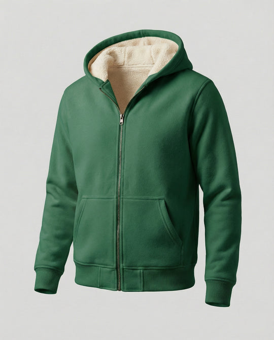 EB | Warmer Fleecegefütterter Winterhoodie für Herren