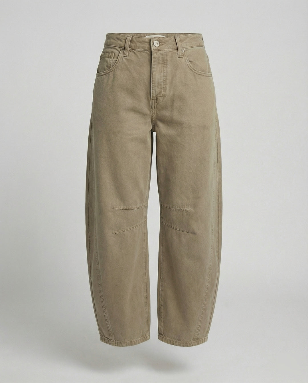 EB | Damen Trendy Weite-Bein Hose Denim