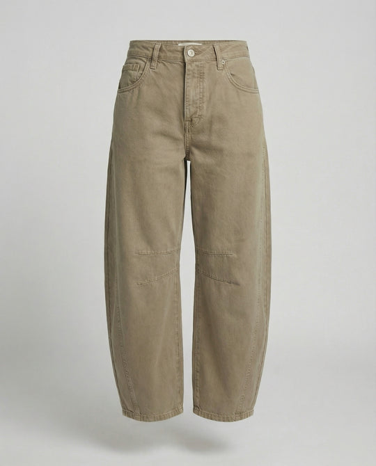 EB | Damen Trendy Weite-Bein Hose Denim
