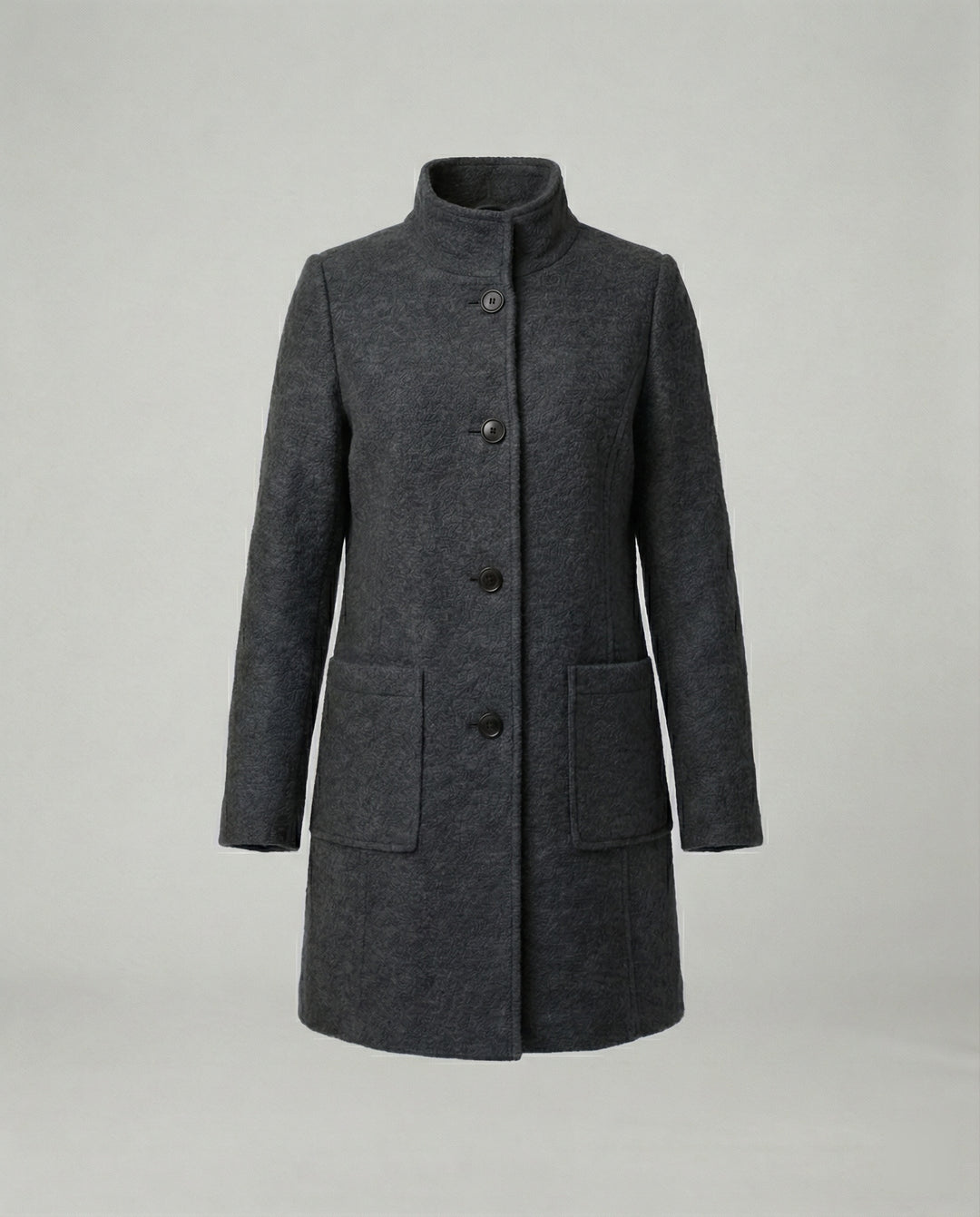 EB | Elegante Jacke Aus Wollmischung Wolle Warm, Stilvoll