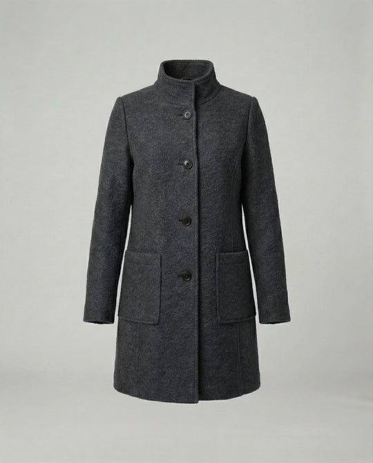 EB | Elegante Jacke Aus Wollmischung Wolle Warm, Stilvoll