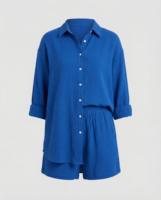 Oversized Langarmbluse Damen