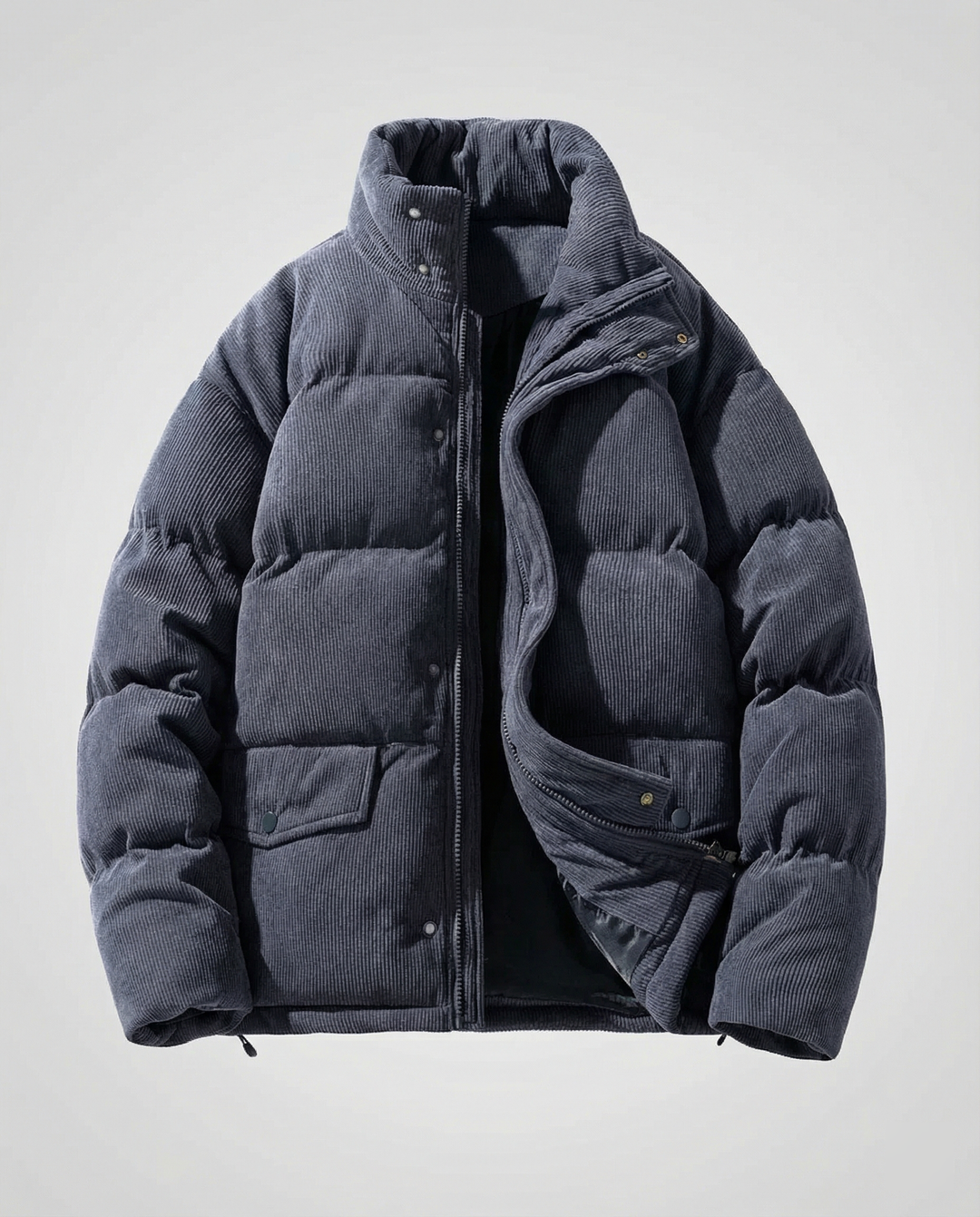 EB | Trendige Winter-Cord-Steppjacke für Männer