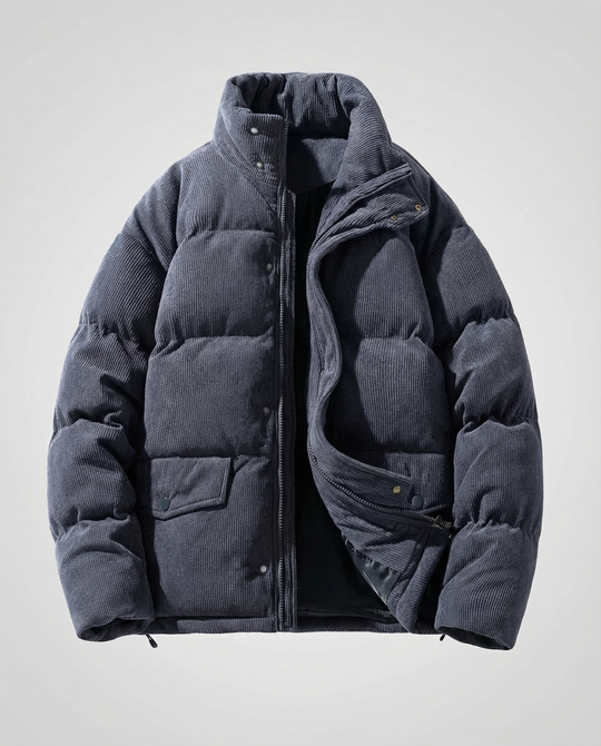 EB | Trendige Winter-Cord-Steppjacke für Männer