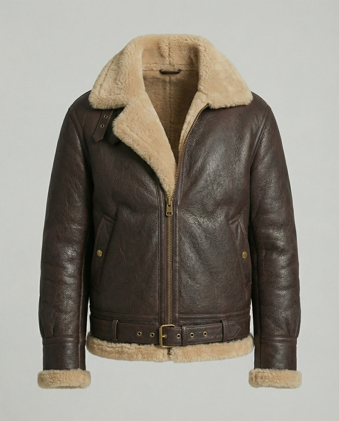EB | Schaffell Fliegerjacke