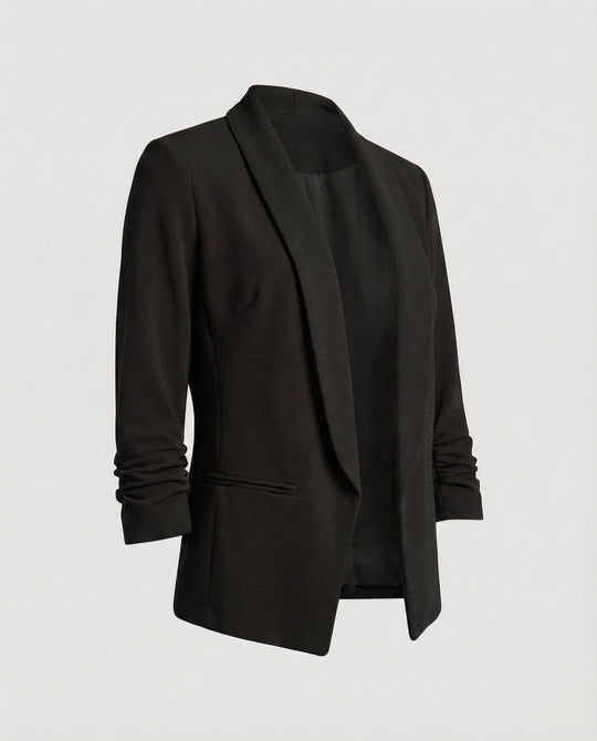 EBMode – Stilvoller Blazer Mit Offener Vorderseite