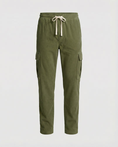 Herren Cargo-Hose mit elastischem Bund