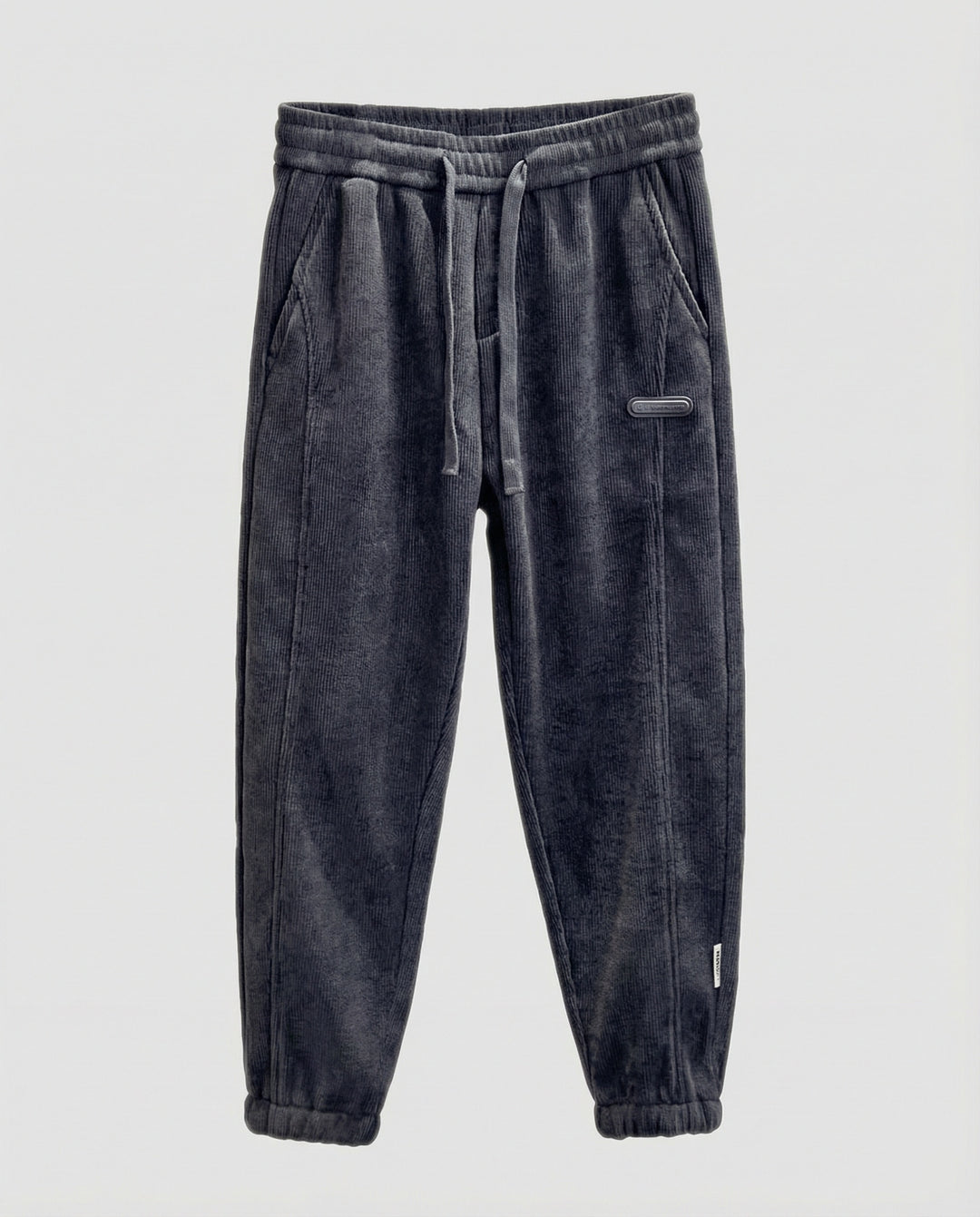 Herren Jogginghose gerippt schmal