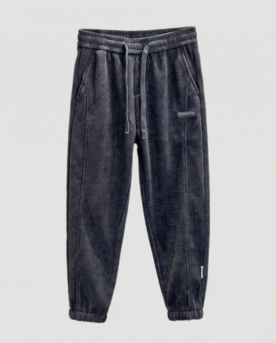 Herren Jogginghose gerippt schmal