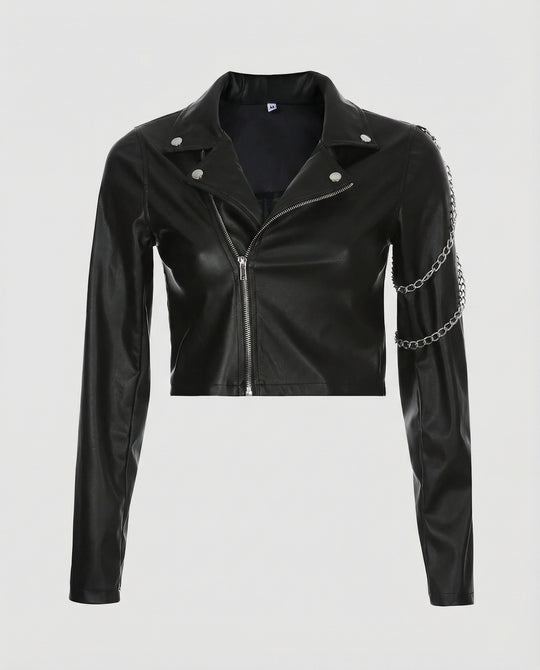 EB | Gekürzte Biker Jacke