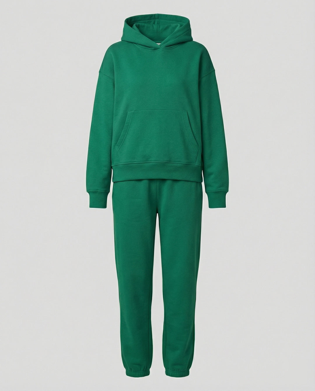 EB | Run Kapuzenpullover und Cropped Hose Zwei Teile Satz