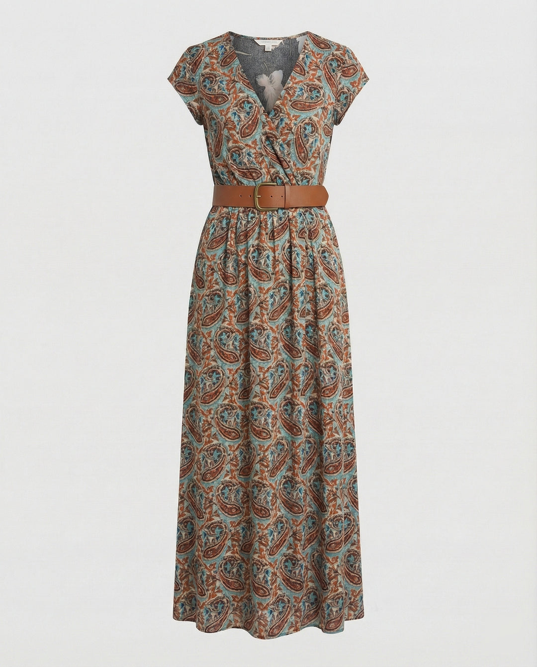 Boho Langes Maxikleid mit Blumenmuster für Sommer & Urlaub | EB