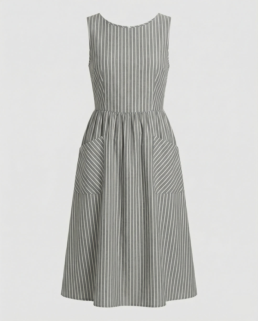 Freizeitkleid Damen Midikleid A-Linie