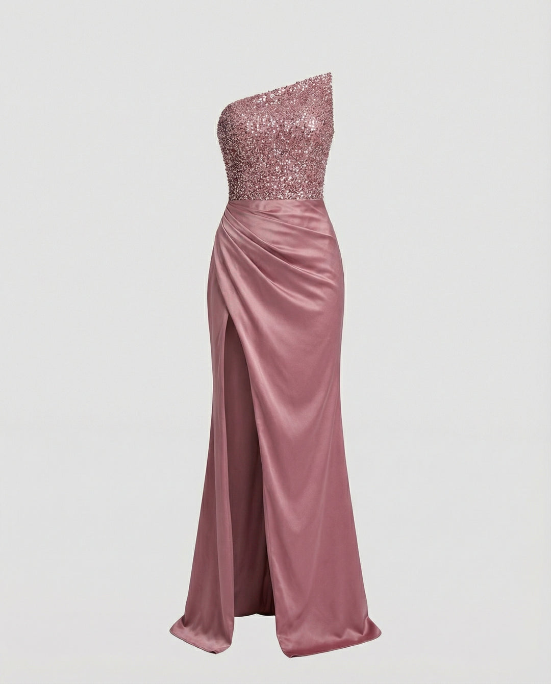 Damen Abendkleid Elegant Schulterfrei
