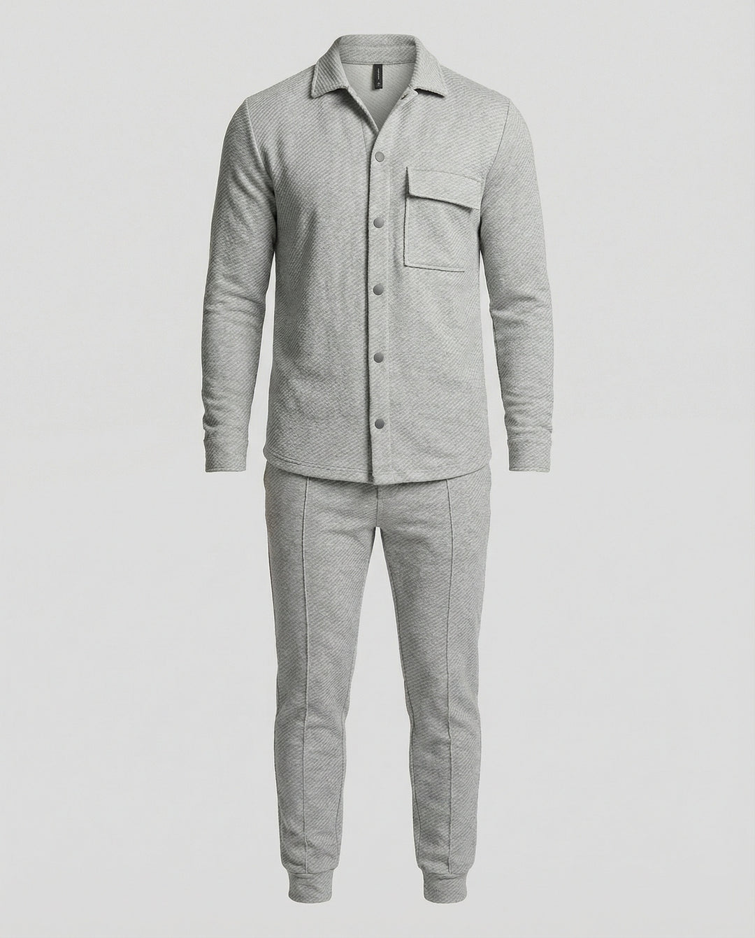 Herren elegantes Freizeitanzug mit modischem Streifenmuster EB