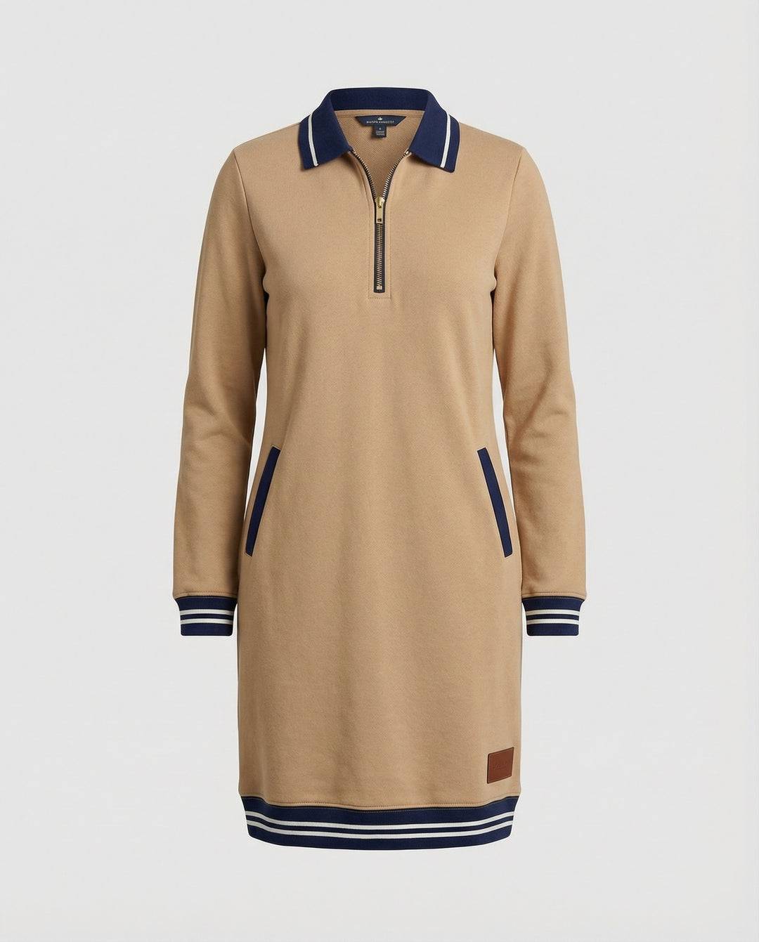 EB | Kleid mit Reißverschluss und Reverskragen