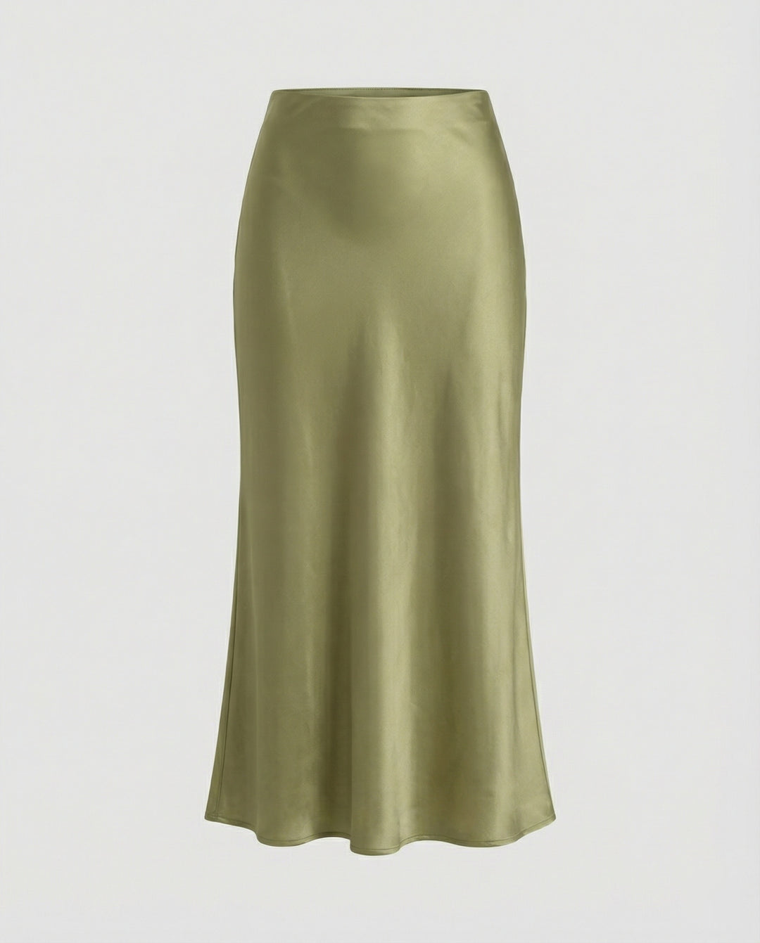 Damen Longskirt aus glattem Satin von EB