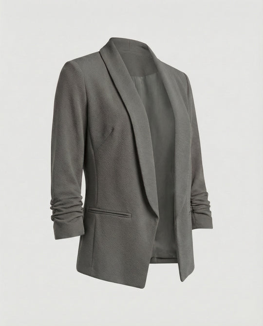 EBMode – Stilvoller Blazer Mit Offener Vorderseite